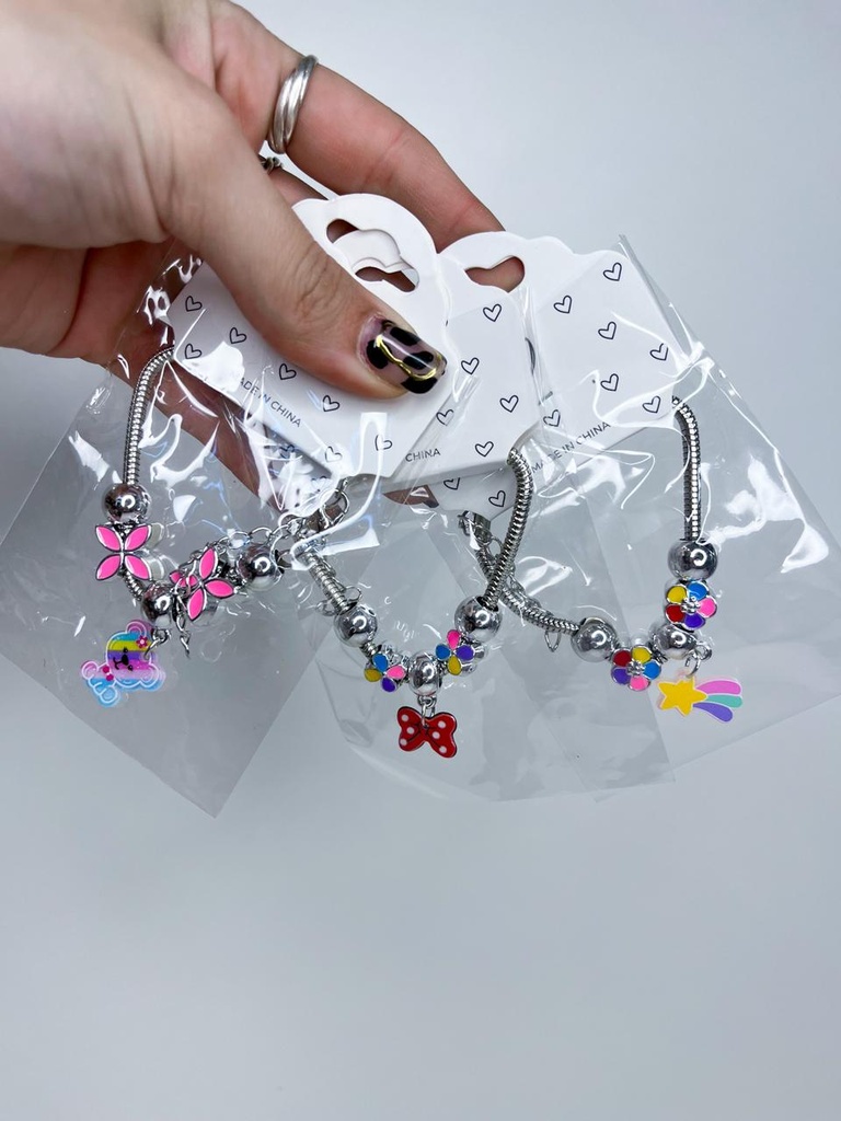 Set pulseras charms