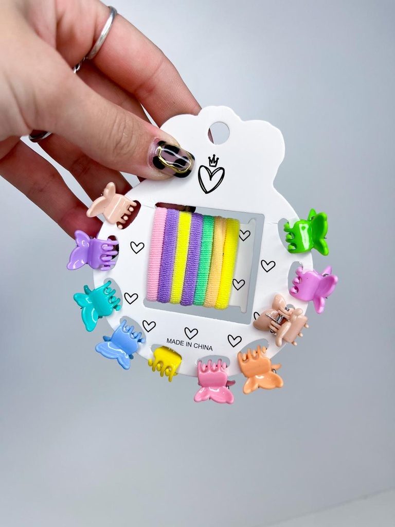 Set de hebillas y chuflos