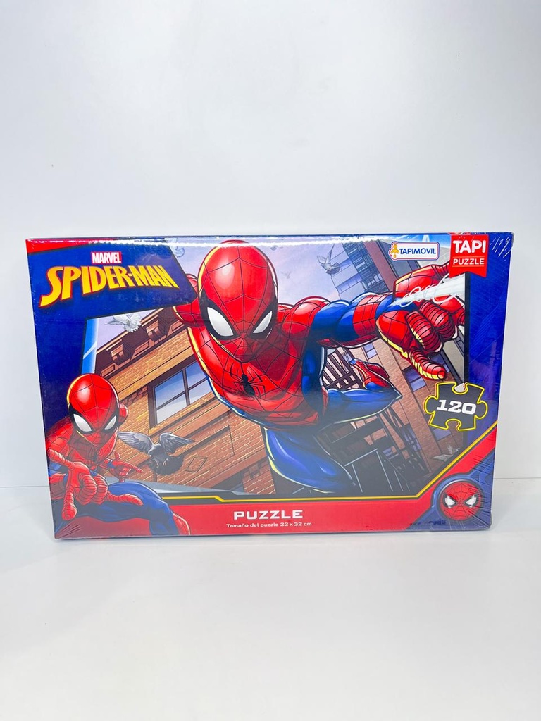 Rompecabeza spiderman 120 piezas