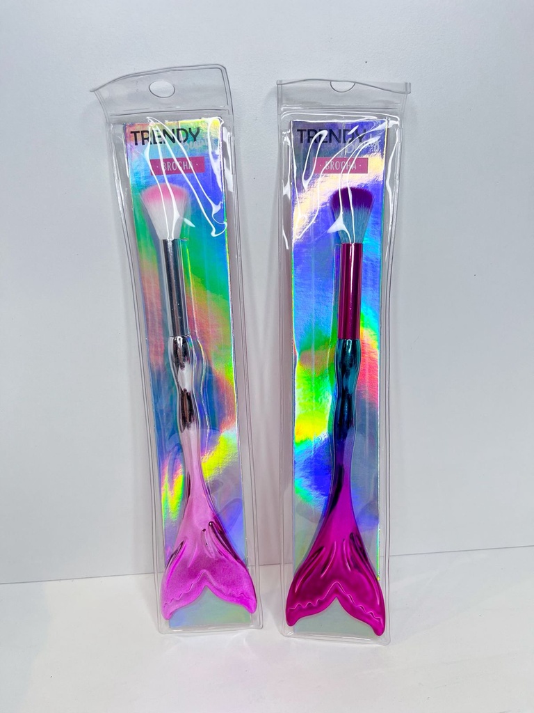 Brocha cola de sirena grande