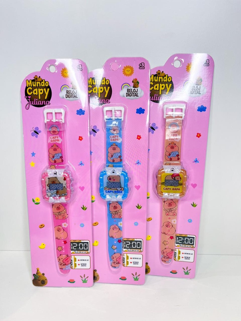 Reloj pulsera capybara