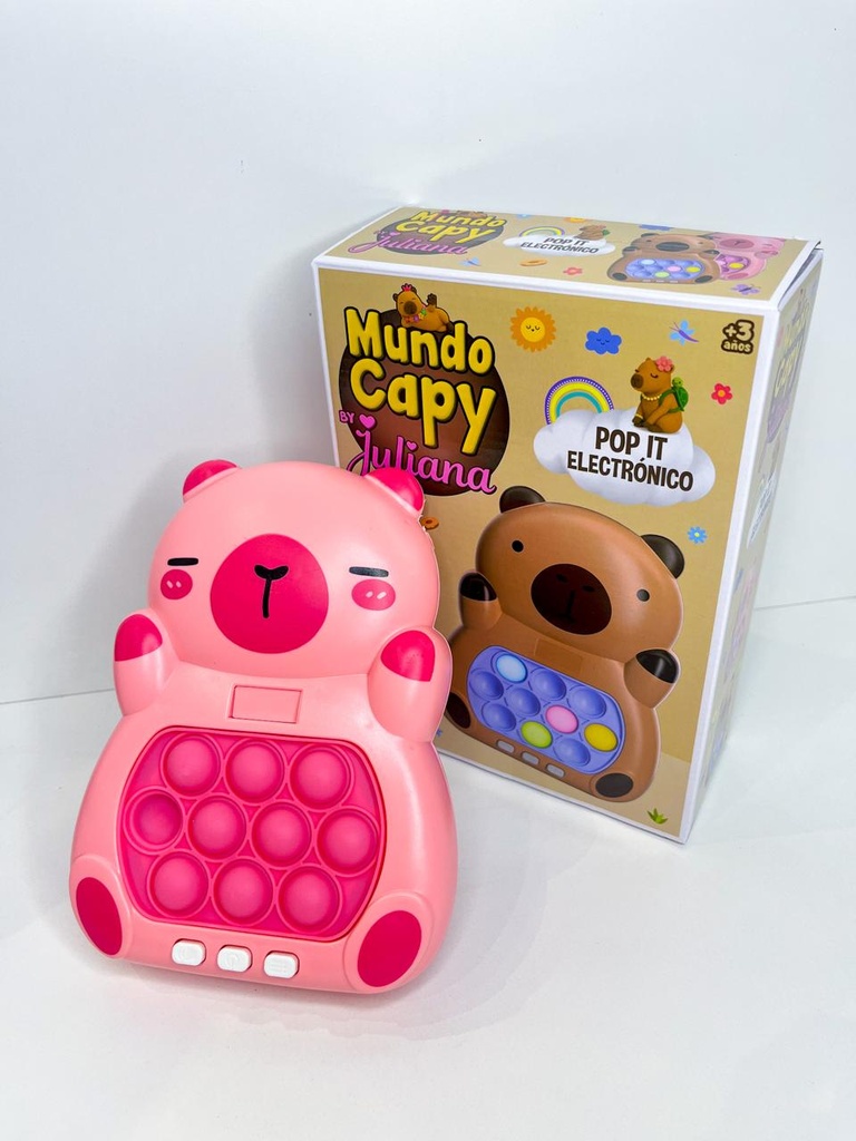 Pop it electronico capybara juliana