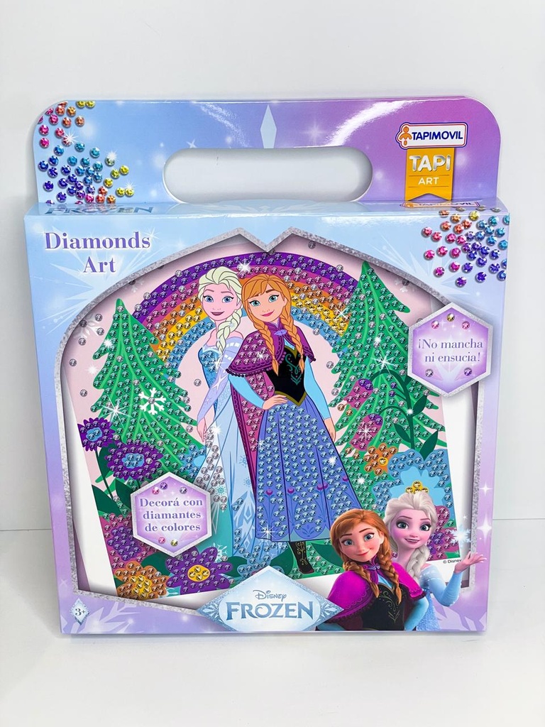 Diamonds art princesa frozen 20x20
