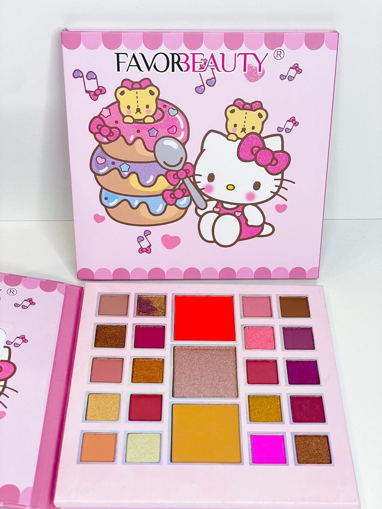 Paleta de maquillaje Hello Kitty