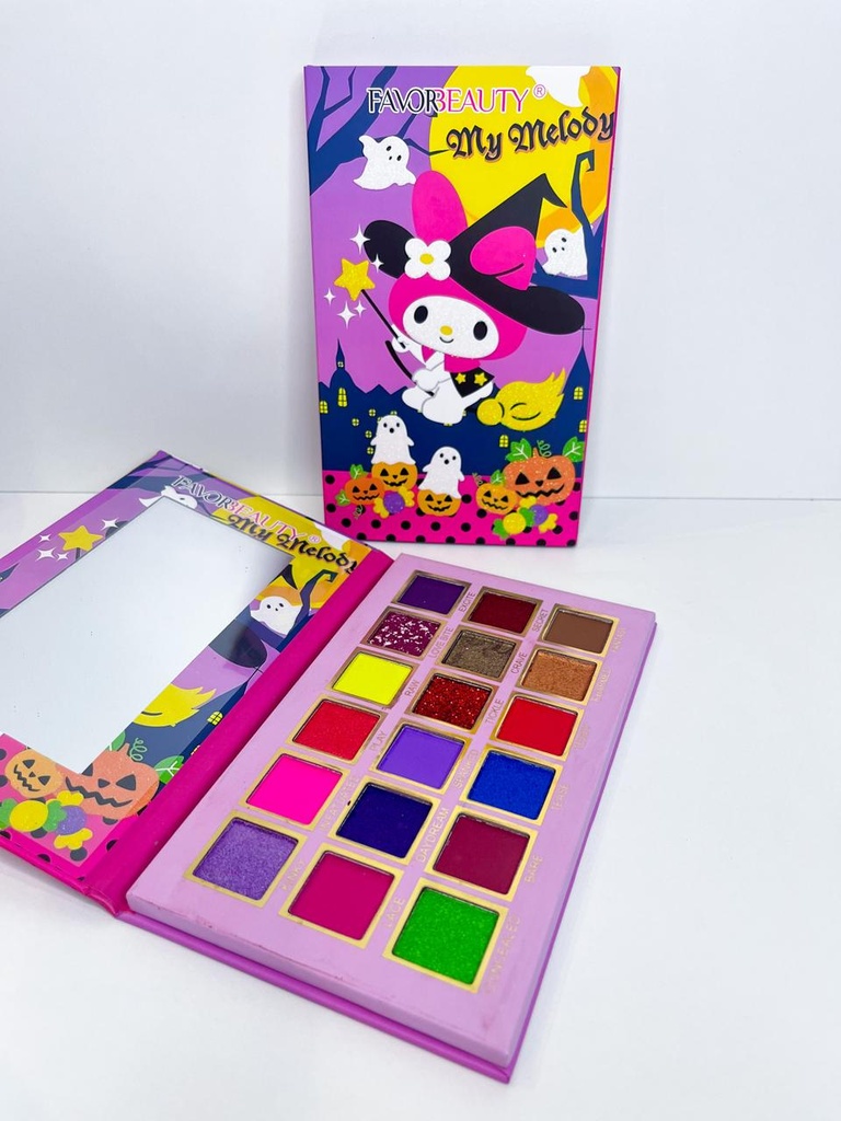 Paleta de sombra melody x18