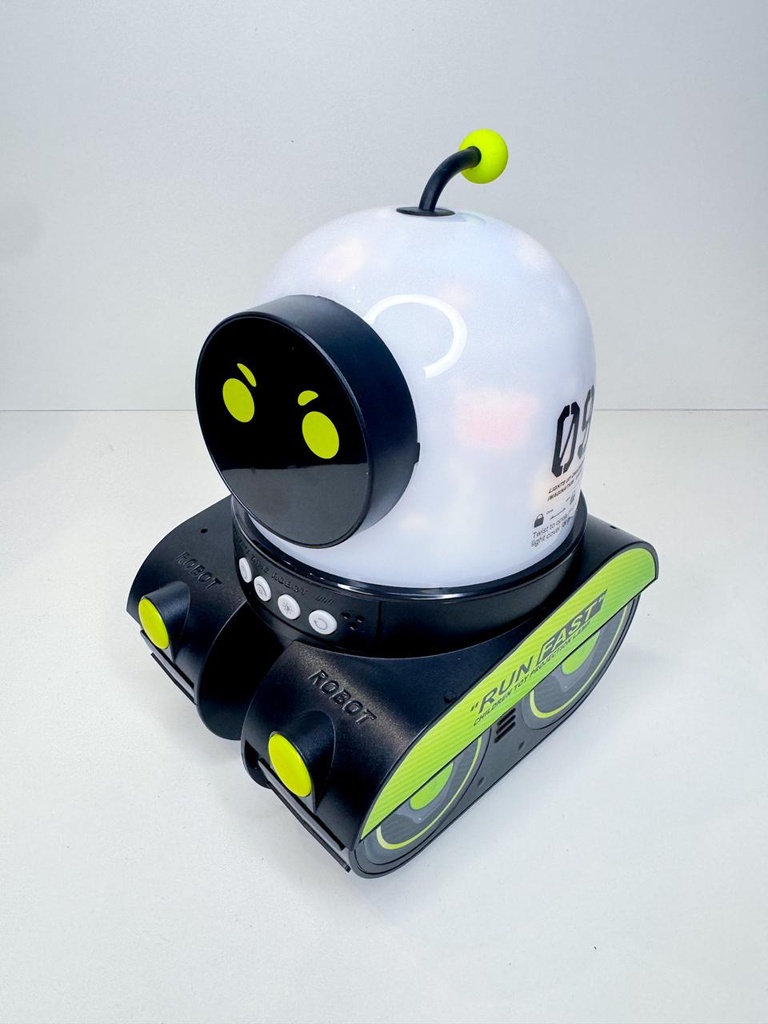 Robot proyector con luces