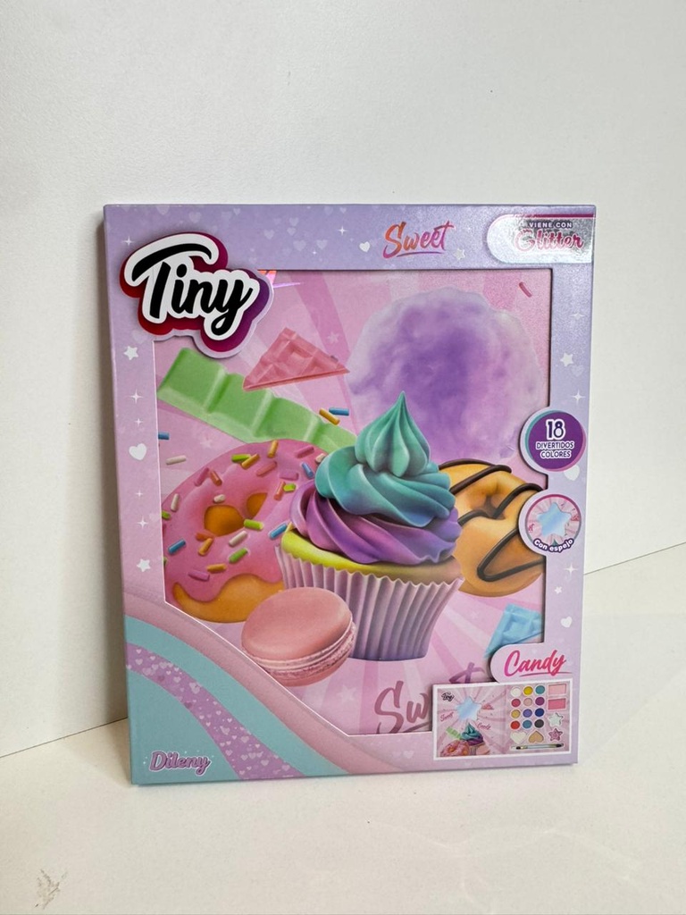 Paleta de maquillaje cup cake