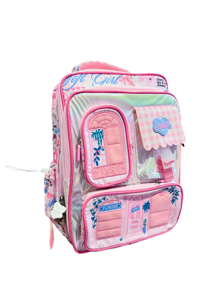 Mochila escolar house chimola 16" 2026