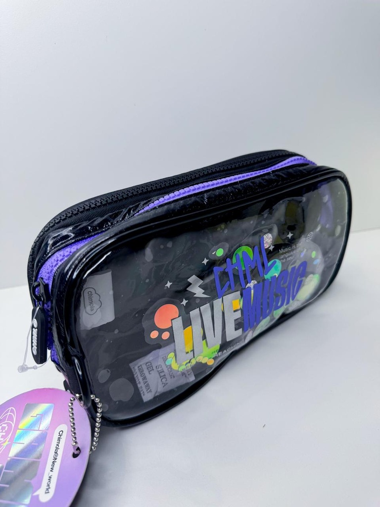 Cartuchera cloud doble cierre chimola