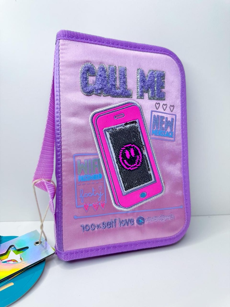 Cartuchera celu smile footy