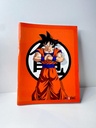 Cuaderno dragon ball tapa flexible 16x21
