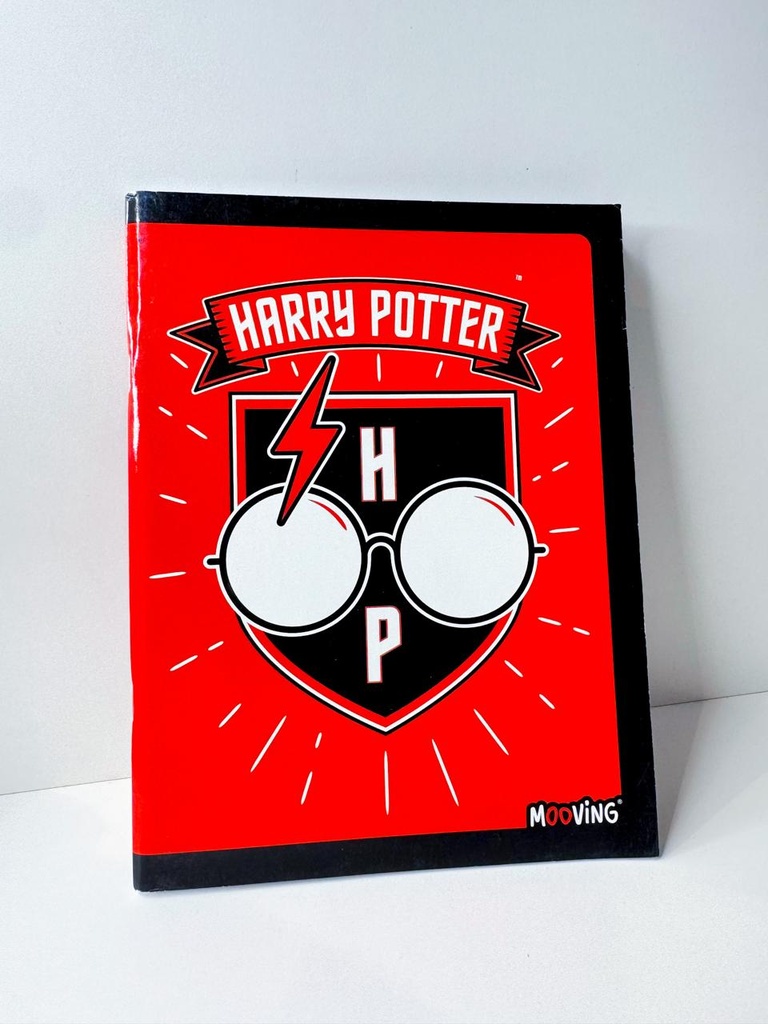 Cuadernos harry potter tapa flexible 16x21
