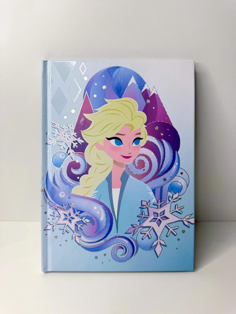 Cuadernos frozen tapa dura 16x21