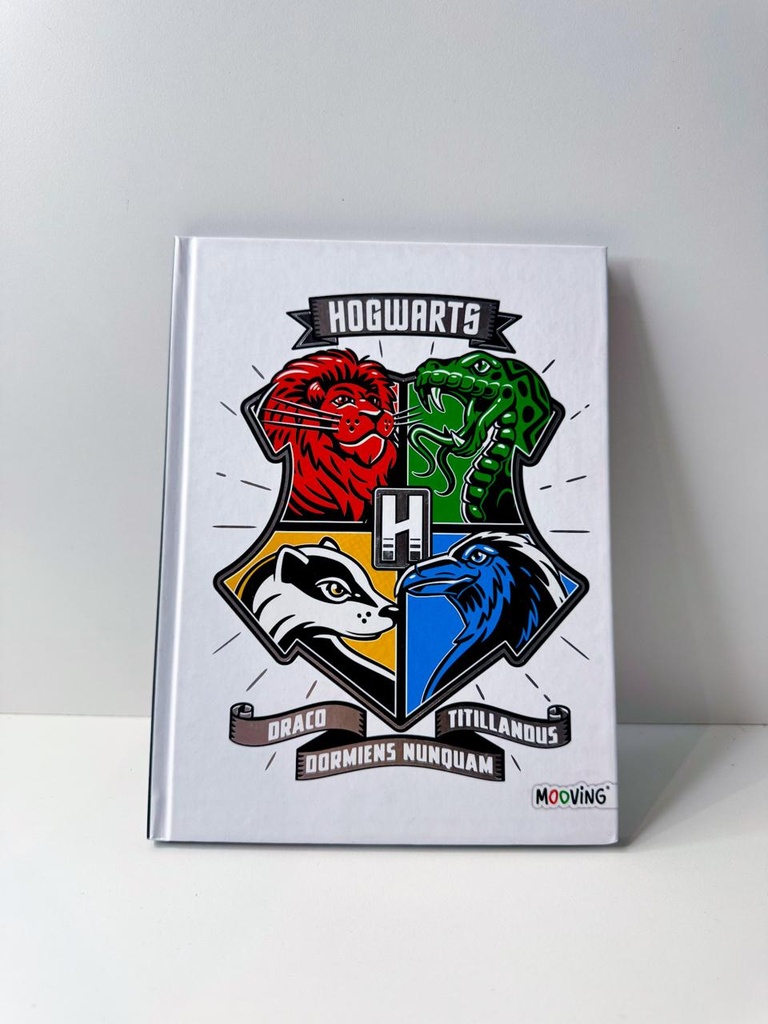 Cuaderno tapa dura harry potter 16x21