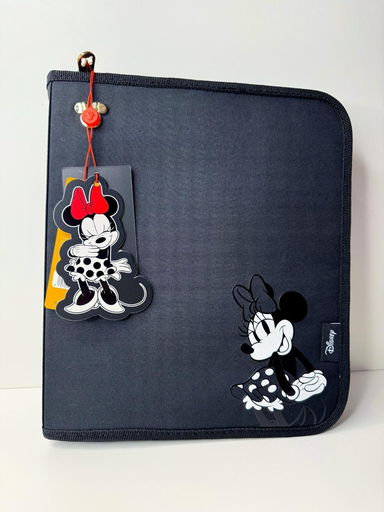 Carpeta disney minnie con cierre N°3