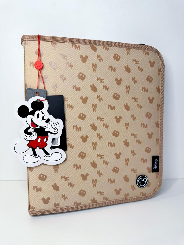 Carpeta disney mickey con cierre N°3
