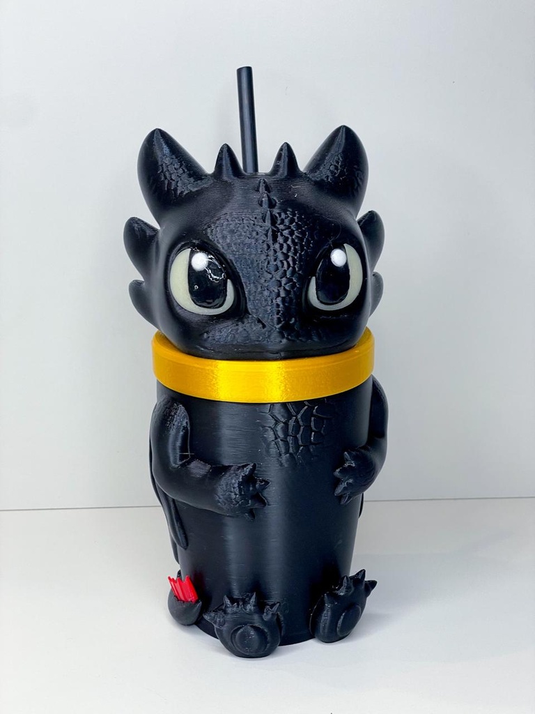 Vaso plastico chimuelo 3D