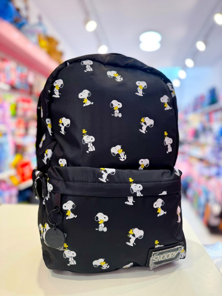 Mochila escolar espalda snoopy 18"