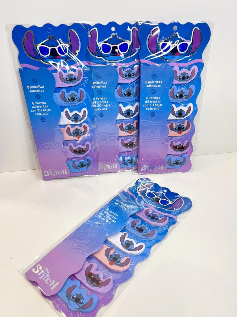 Post it banderitas adhesivas stitch