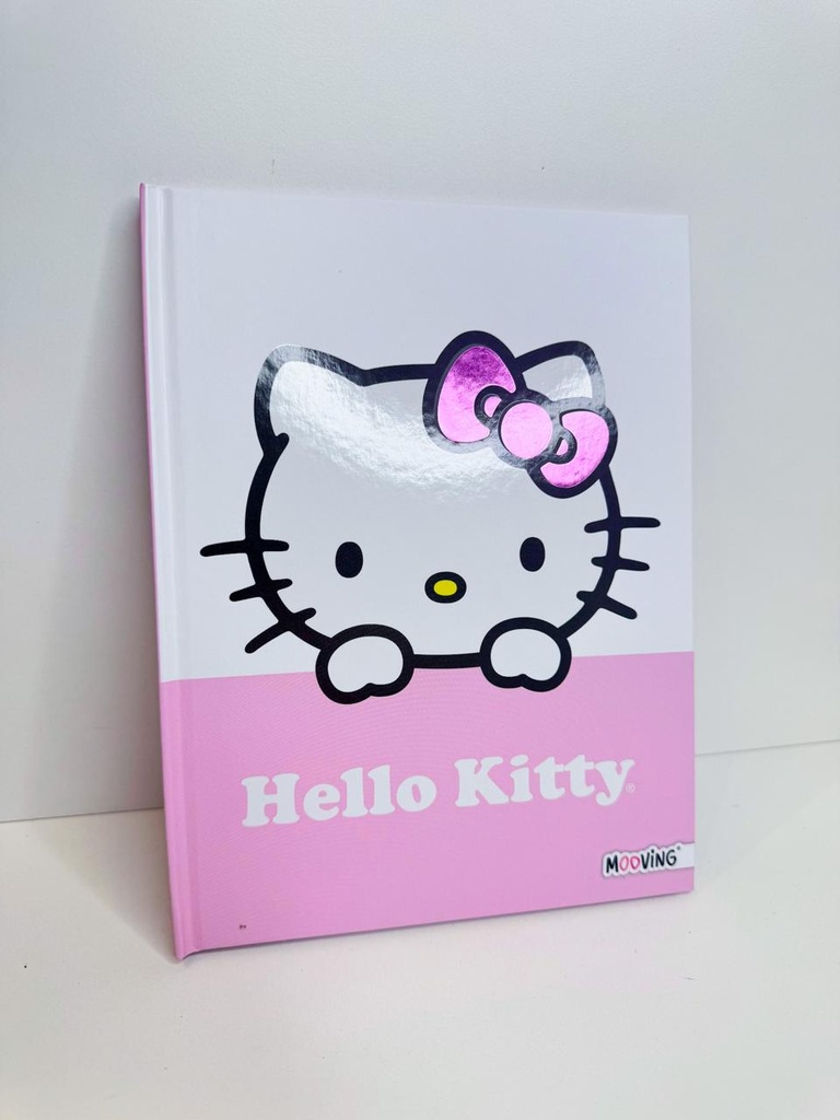 Cuaderno kitty tapa dura 16x21