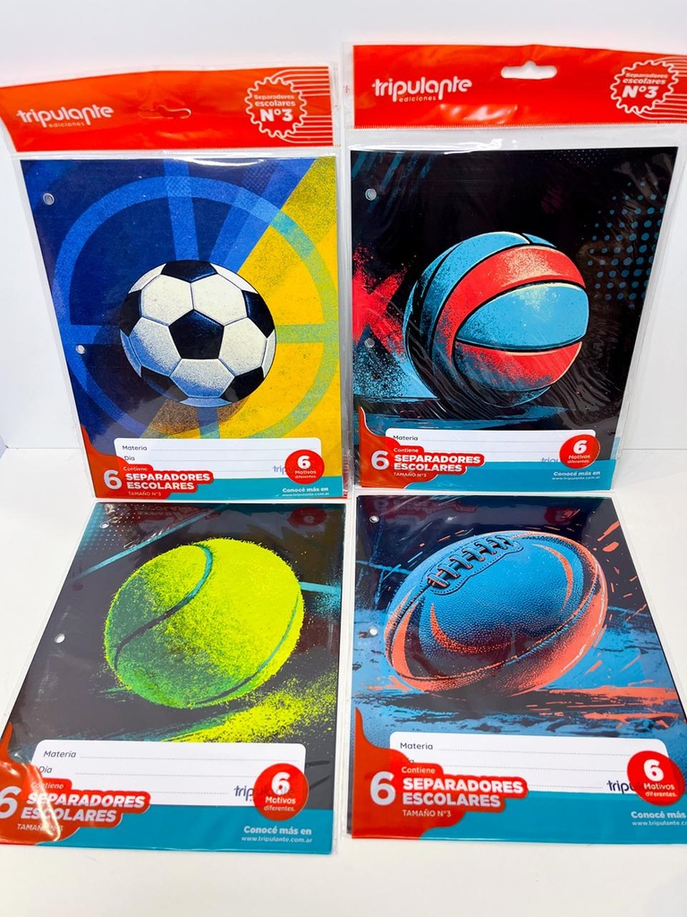 Separadores n3 deporte tripulante