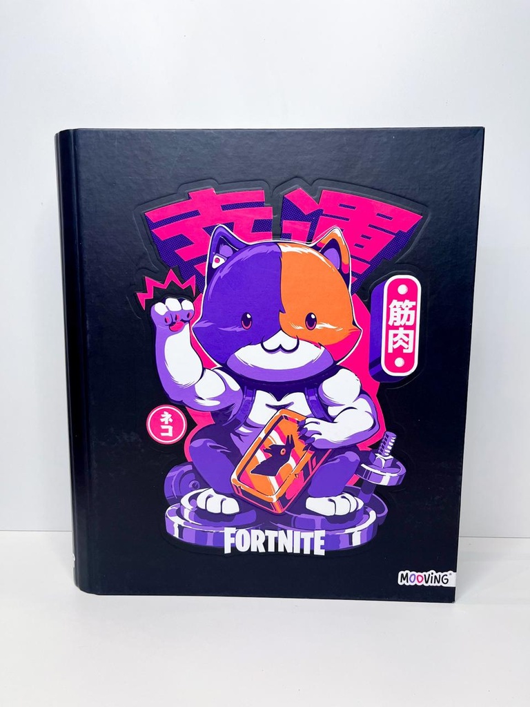 Carpetas fortnite A4 mooving