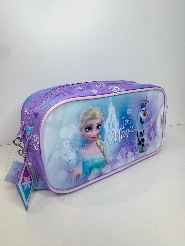 Cartuchera frozen dos cierres