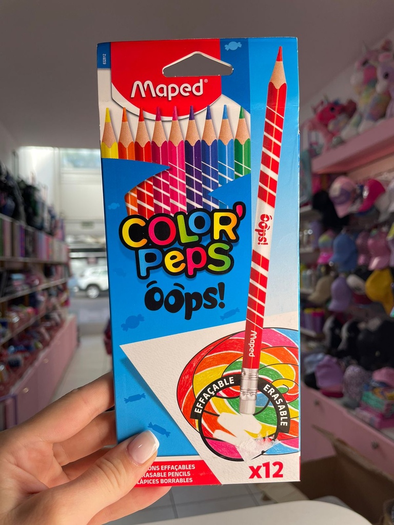 Lapices color peps x12 maped