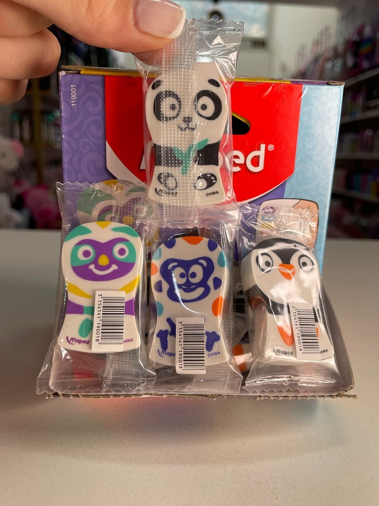 Goma de animalitos por unidad