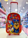 Mochila escolar carrito paw patrol 01 12"
