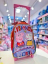 Mochila jardin carrito peppa pig 12" cresko