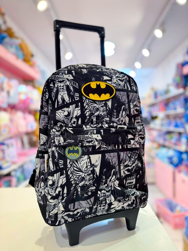 Mochila escolar carrito Batman