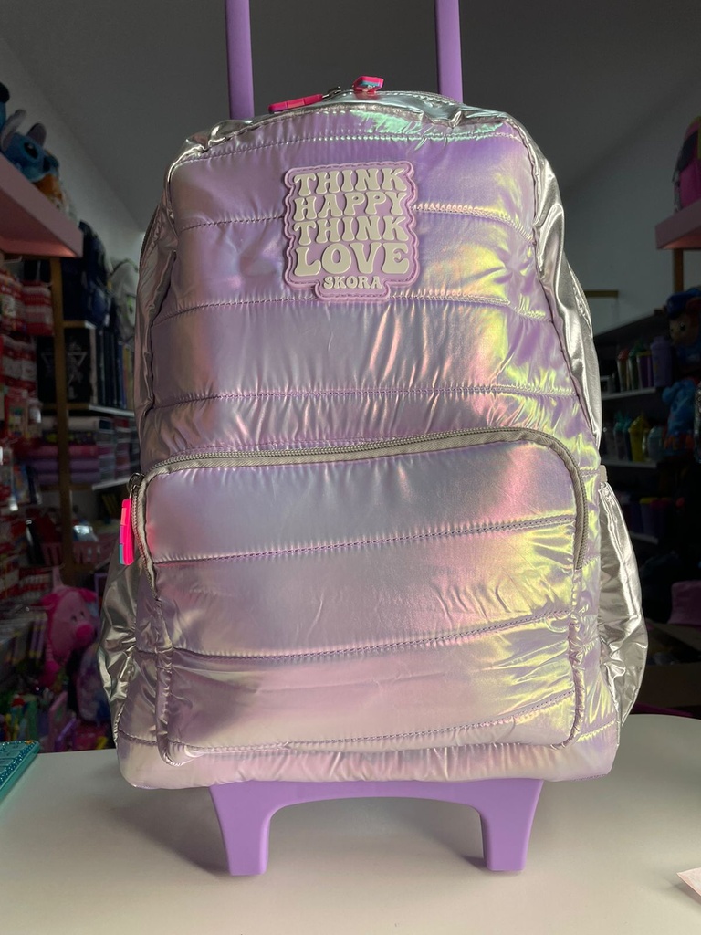 Mochila carrito puffer think happy skora