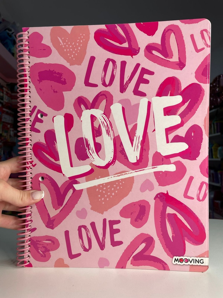 Cuadernillo love A4 mooving