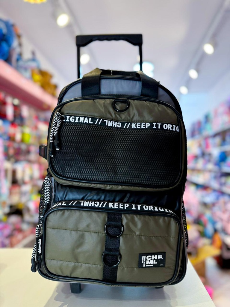 Mochila escolar carrito street chimola 18"