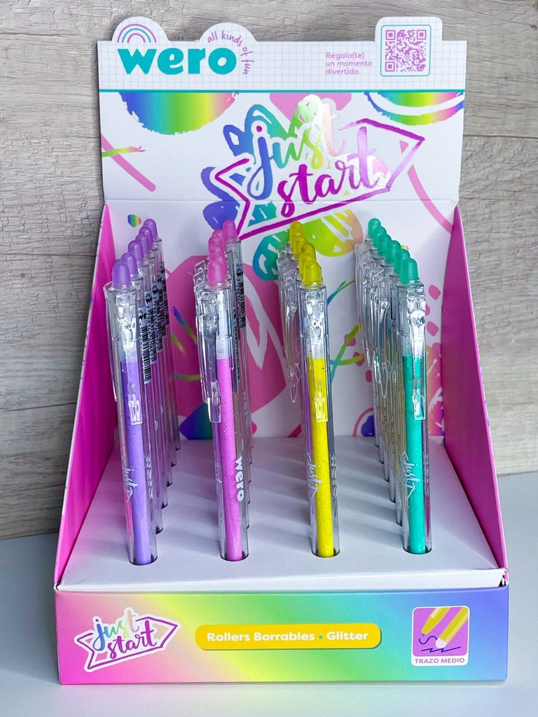 Lapicera wero de color borrable