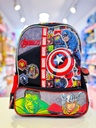 Mochila escola espalda avengers 16" cresko