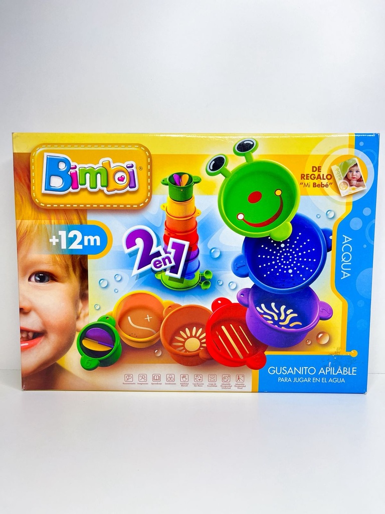 Gusanito apilable 2 en 1