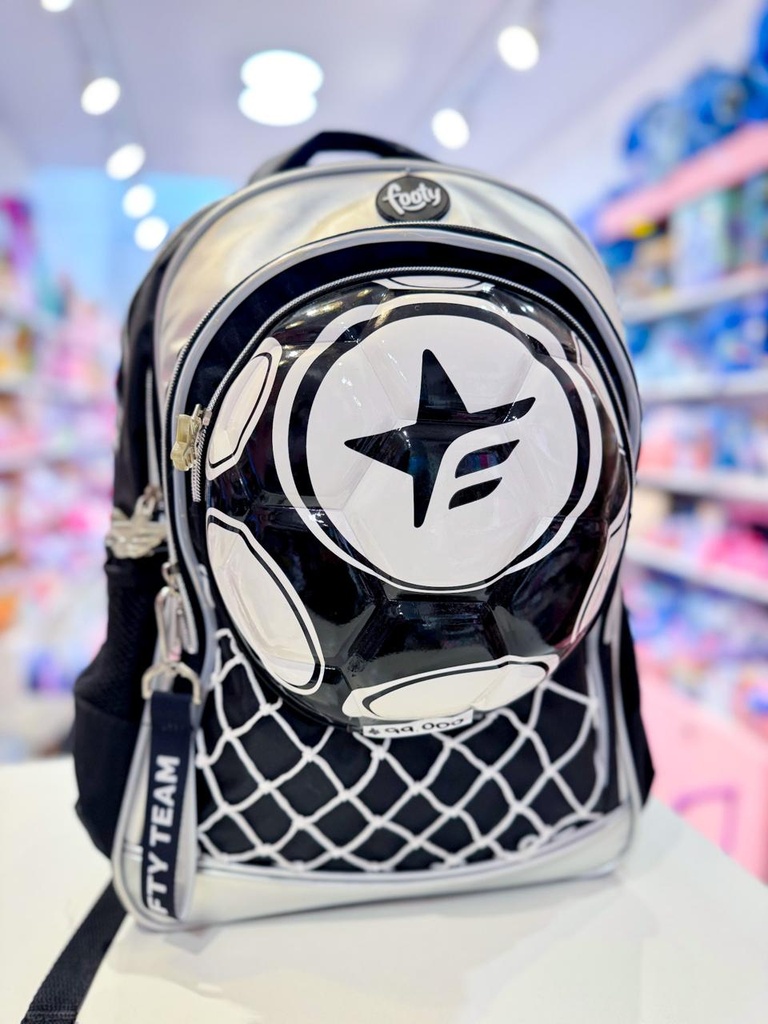 Mochila escolar espalda pelota footy 18´´