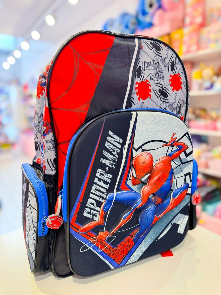 Mochila escolar spiderman 18"