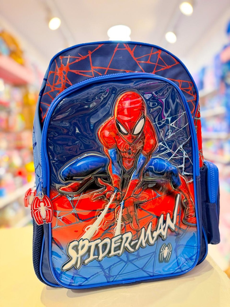 Mochila escolar espalda spiderman 16"