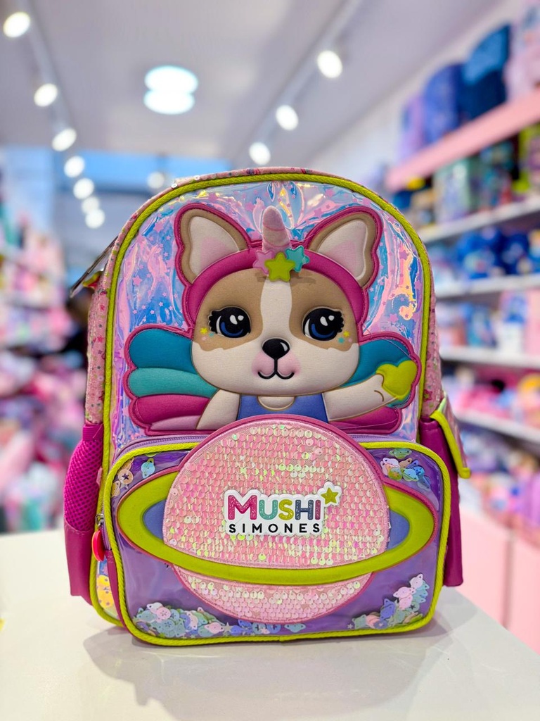 Mochila escolar simones 16" footy