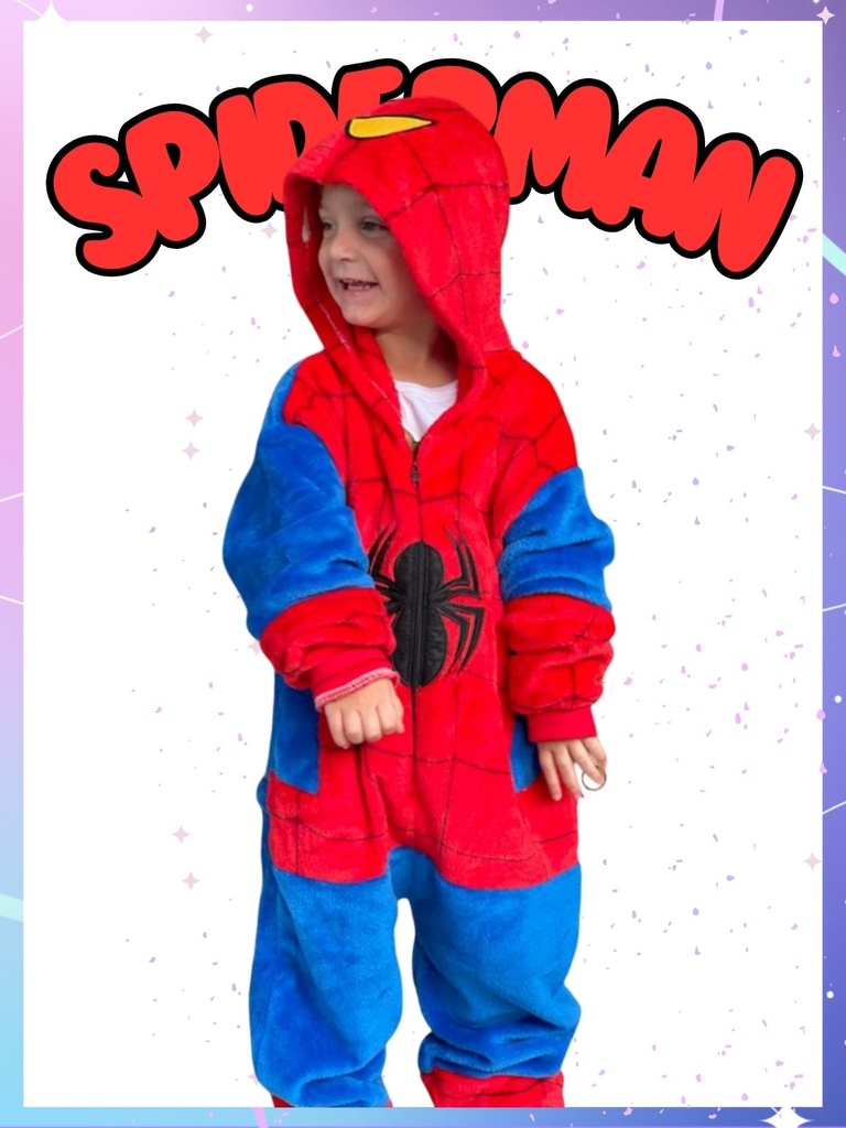 Kigurumi spiderman hombre araña