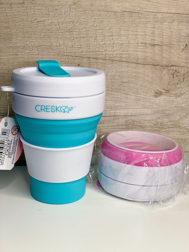 Vaso plegable cresko 350ml