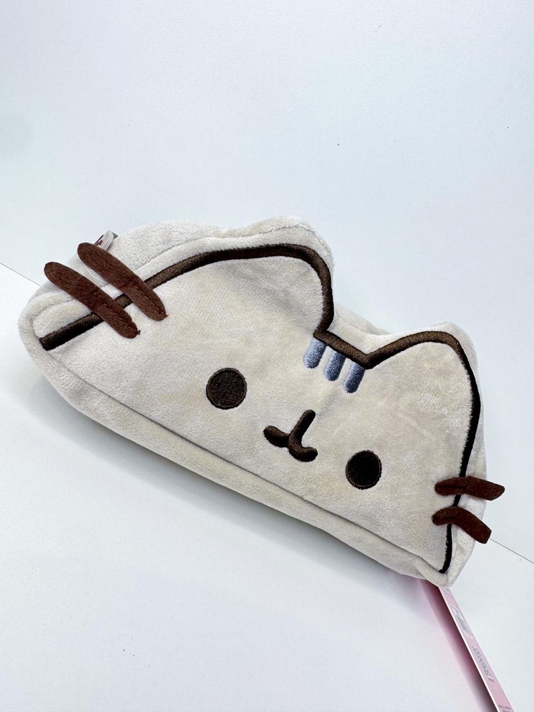 Cartuchera pusheen marron