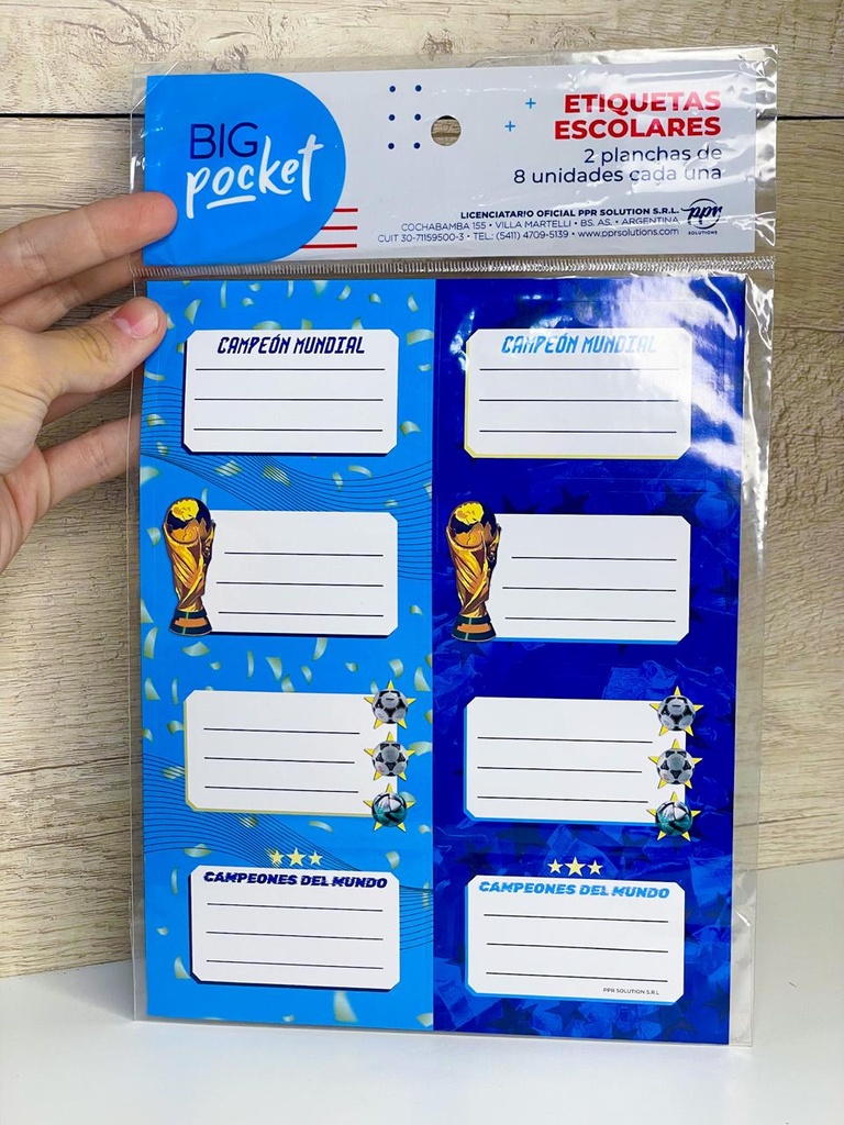 Etiquetas autoadhesivas x16 afa