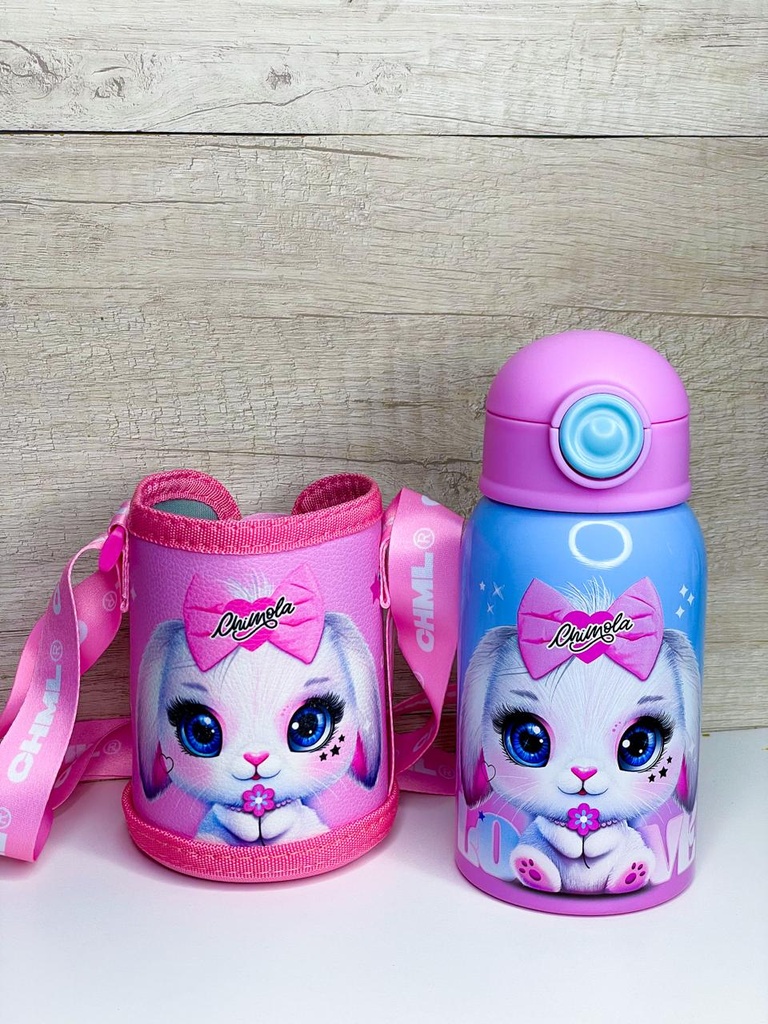 Botella termica conejo chimola 500ml