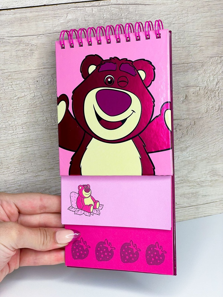 Anotador c/capas oso lotso