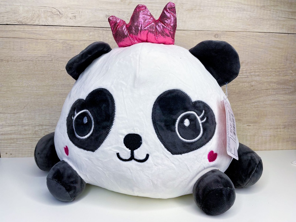 Peluche panda con corona