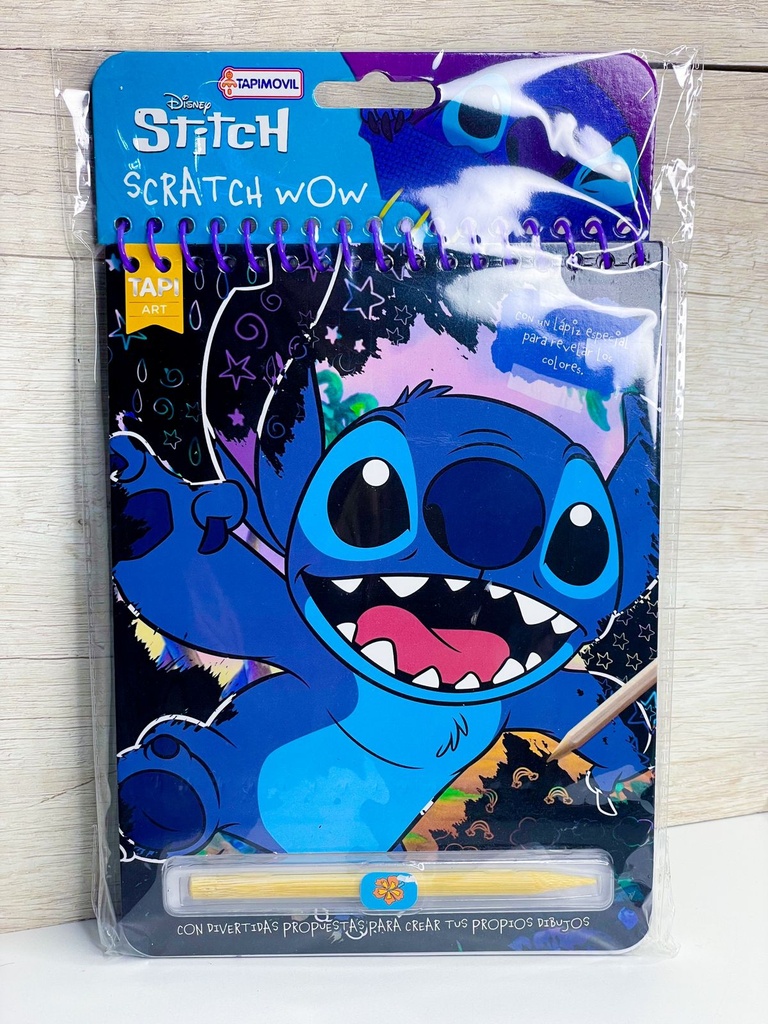 Libro raspadita stitch